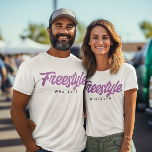 Freestyle spelar ingen roll humoristisk och lustig t shirt