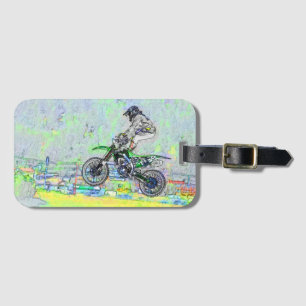 Freestyle Stuntman - Motocross Rider Bagagebricka