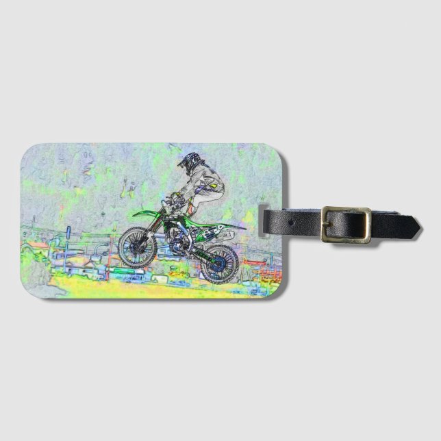 Freestyle Stuntman - Motocross Rider Bagagebricka (Framsida horisontal)