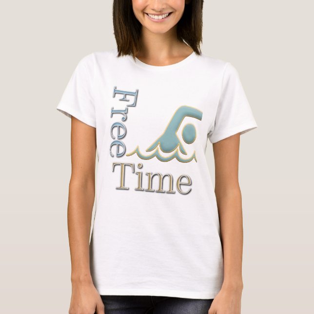 Freestyle Swimmers T Shirt (Framsida)