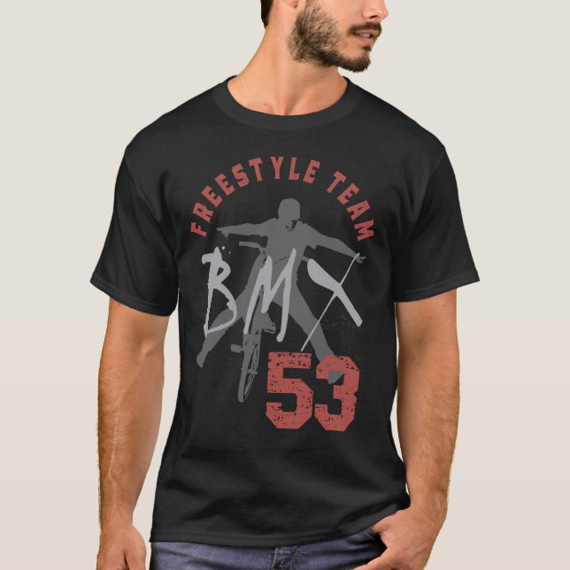 Freestyle Team BMX T Shirt (Framsida)