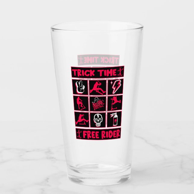 Freestyle Trick Scooter Glaskopp (Framsida)