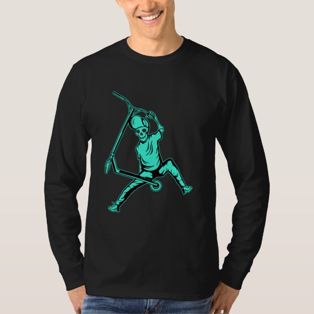 Freestyle Trick Scooters T Shirt (Framsida)