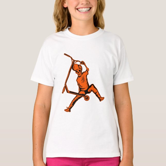 Freestyle Trick Scooters T Shirt (Framsida)