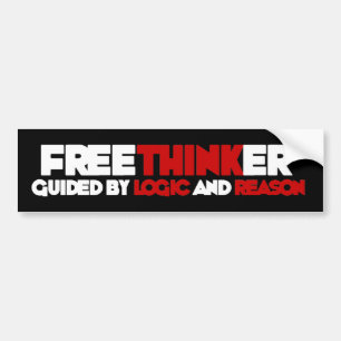 Freethinker Bildekal