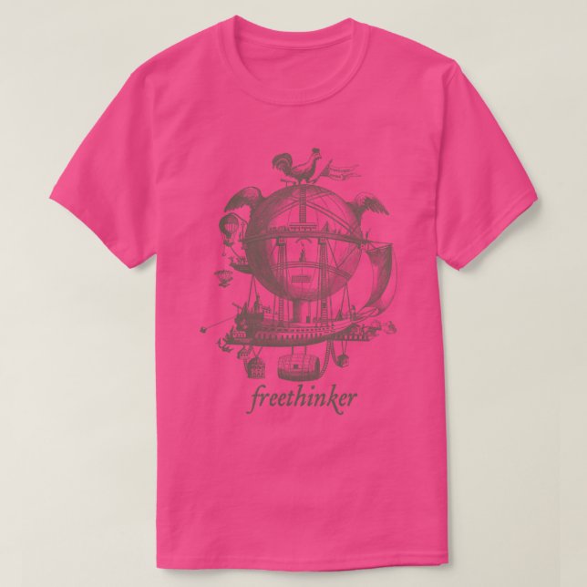 Freethinker T Shirt (Design framsida)