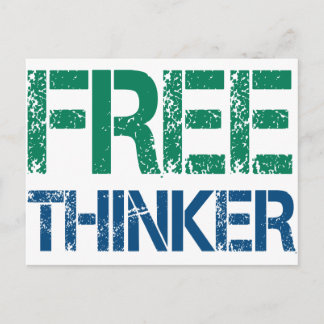 freethinker vykort