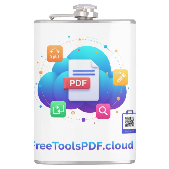 FreeToolsPDF – Rolig digital kraft på din skjorta! Fickplunta (Framsidan)