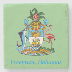 Freetown, Bahamas Frakt & Flamingo (Eleuthera) Stenunderlägg