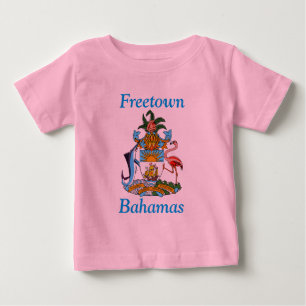 Freetown, Bahamas med Jacka av Arm (Eleuthera) T Shirt