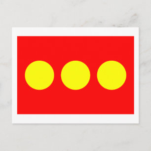 Freetown Christiania Flagga Vykort