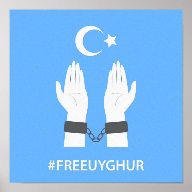 #FREEUYGHUR POSTER (Framsidan)