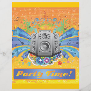 FreeVector-Party-Footage.ai Reklamblad