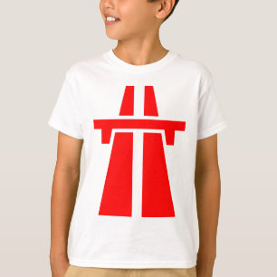Freeway, Motorway, Autobahn - Red Tee