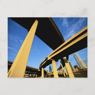 Freeway Overpass i Dallas Vykort