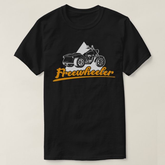Freewheeler Trike Rider Tricycle Triker Trikes Mot T Shirt (Design framsida)