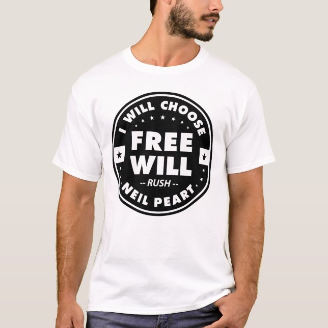 Freewill, motivationsoffert t shirt (Framsida)