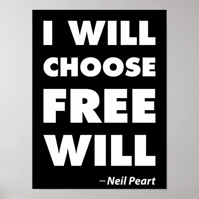 Freewill Poster (Framsidan)