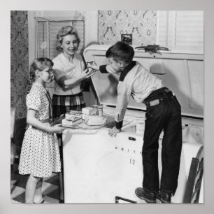 FREEZER 1950-talet Poster