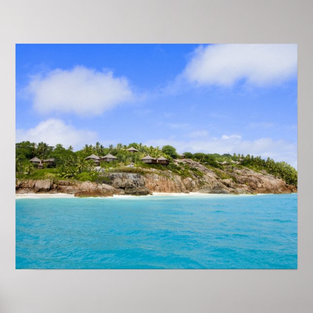 Fregate Island resort (PR) Poster (Framsidan)