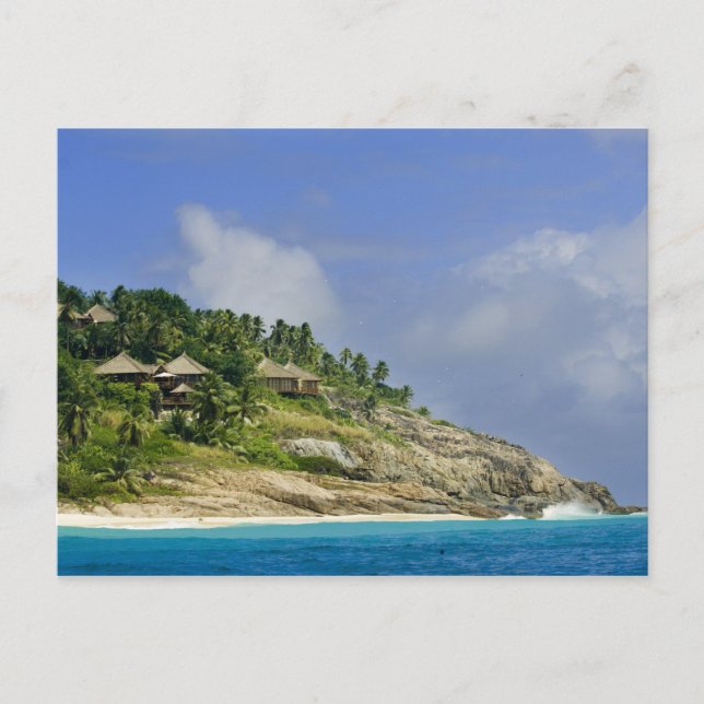 Fregate Island resort PR) Vykort (Framsida)