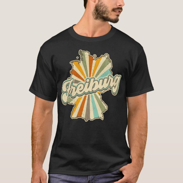Freiburg City T Shirt (Framsida)