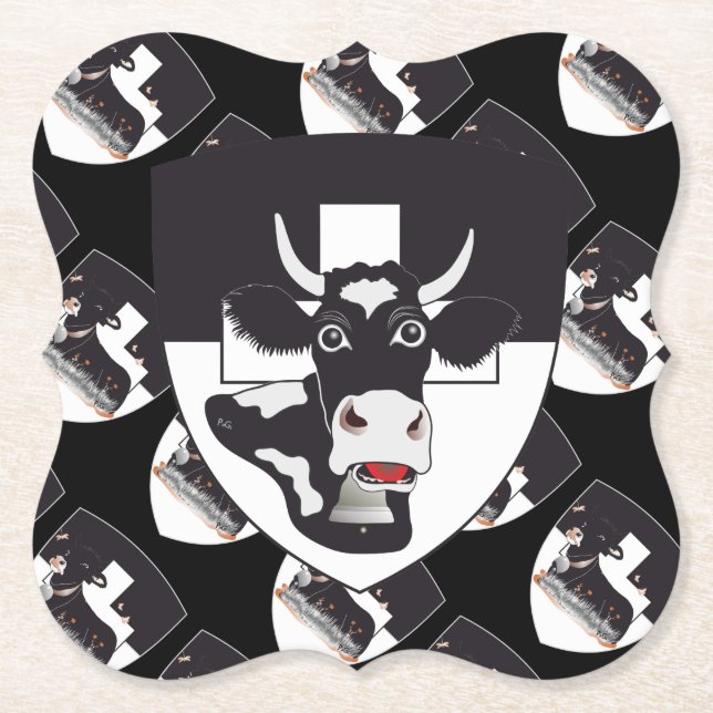 Freiburg - Freiburg - Pappuntersetzer Underlägg Papper (Framsida)