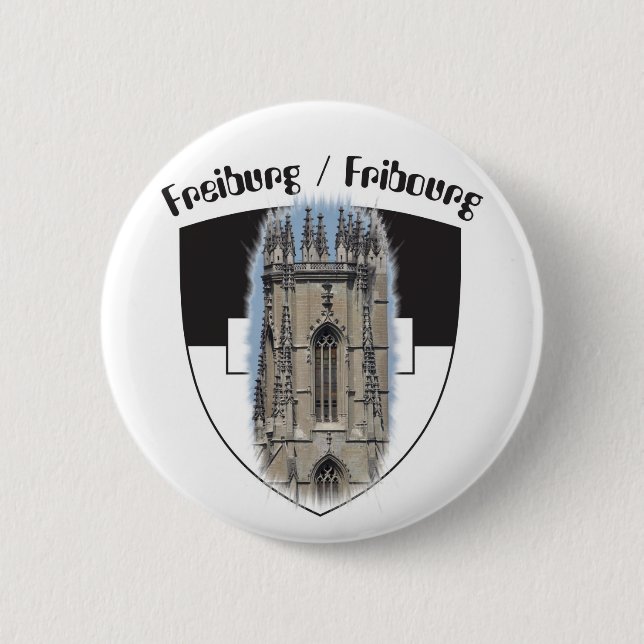 Freiburg/Fribourg Buttons Knapp (Framsida)