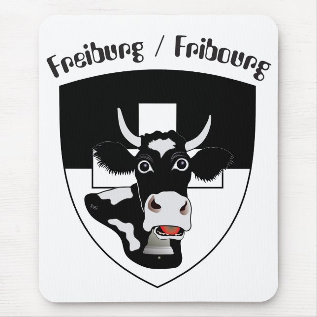 Freiburg / Fribourg Mauspad Musmatta (Framsidan)