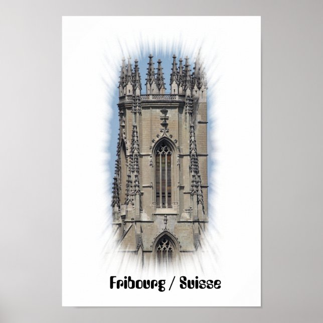 Freiburg/Fribourg Poster (Framsidan)