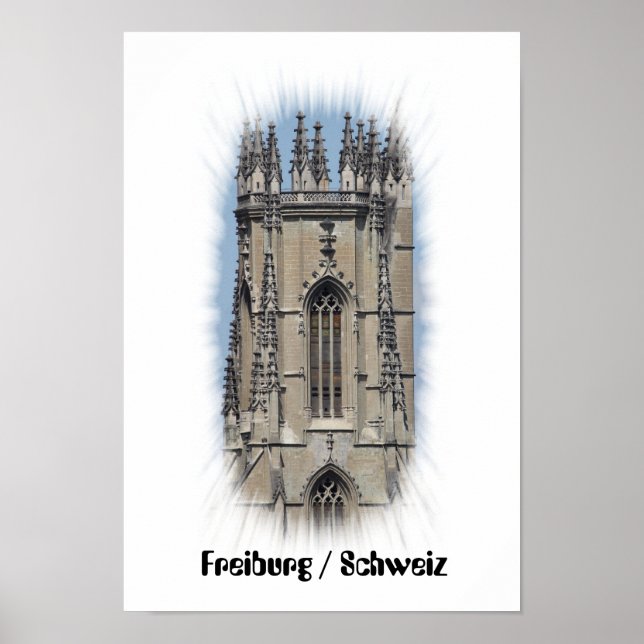 Freiburg/Fribourg Poster (Framsidan)