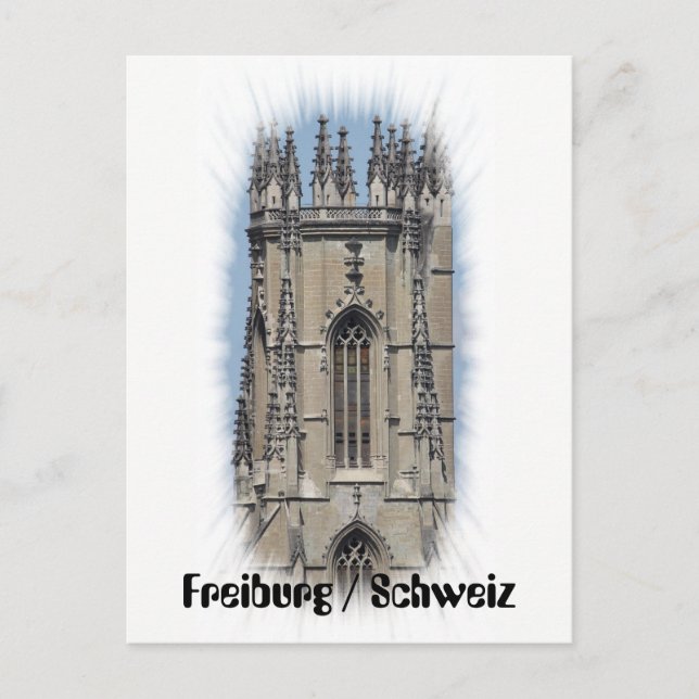 Freiburg / Fribourg Postkarte Vykort (Framsida)