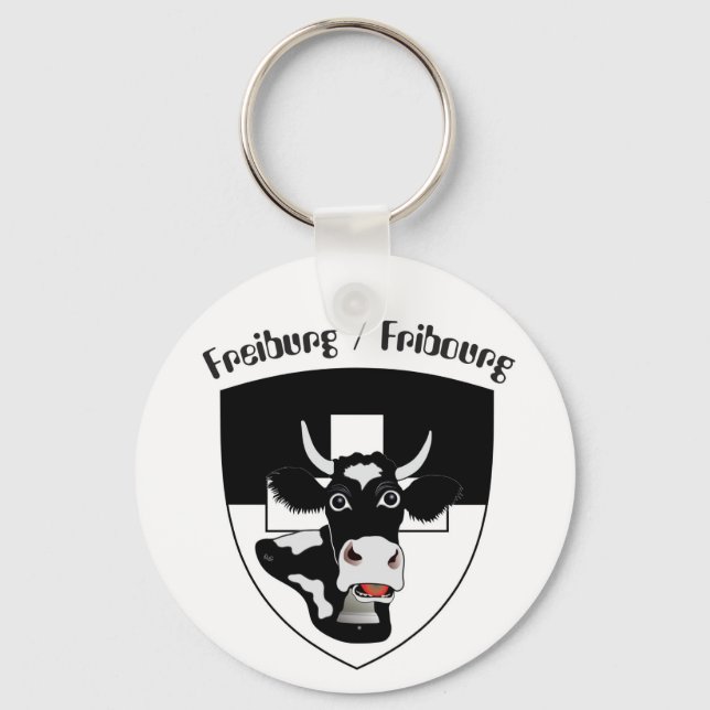 Freiburg / Fribourg Schlüsselanhänger Nyckelring (Framsida)