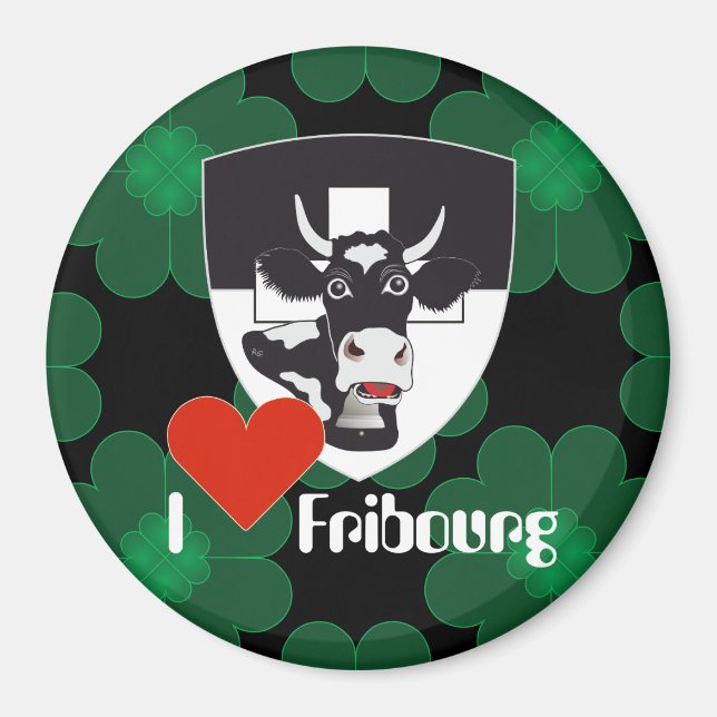 Freiburg Fribourg Schweiz Suisse Magnete Magnet (Framsidan)
