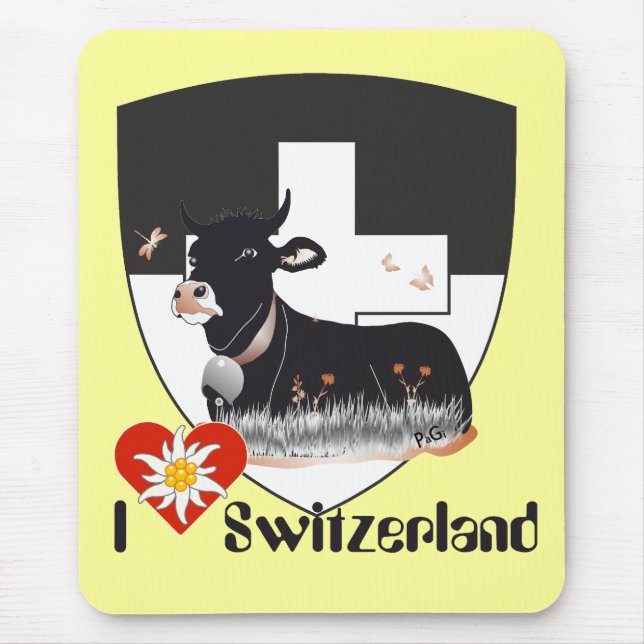 Freiburg / Fribourg Schweiz Suisse Mauspad Musmatta (Framsidan)