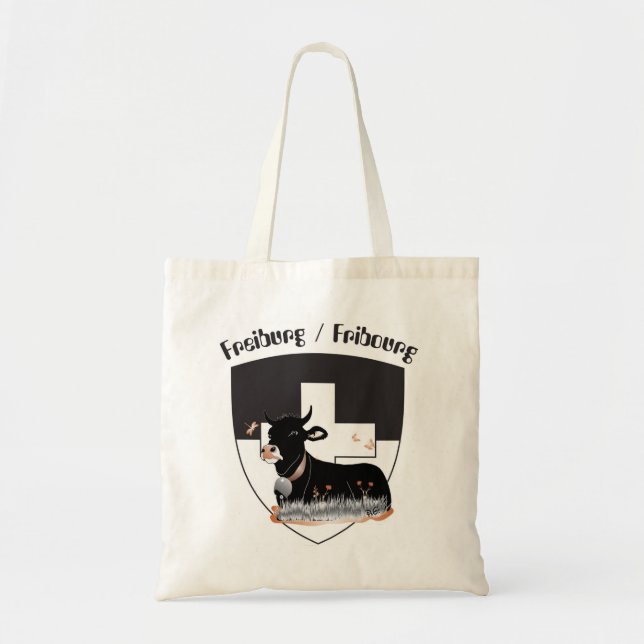 Freiburg / Fribourg Tasche Tygkasse (Framsidan)