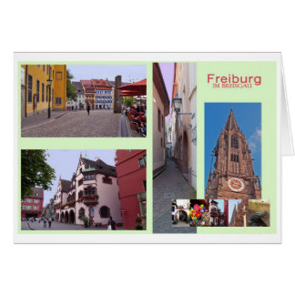 Freiburg im Breisgau Hälsningskort