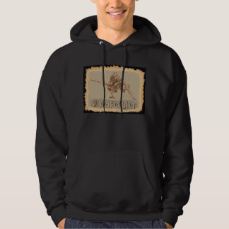 Freifechter svart Hoodie