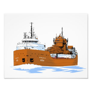 Freighter Elton Hoyt 2:a självlossare Fototryck
