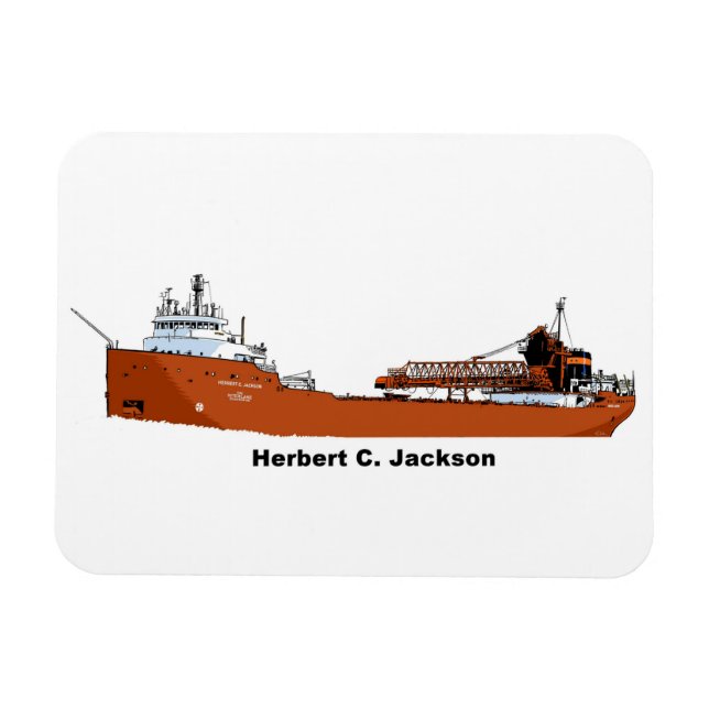 Freighter Herbert C. Jackson Magnet (Horisontell)