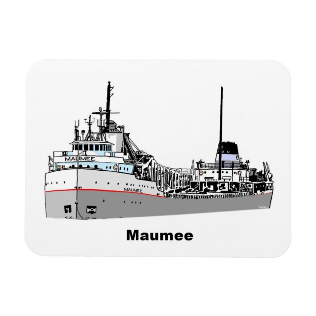 Freighter Maumee Magnet (Horisontell)