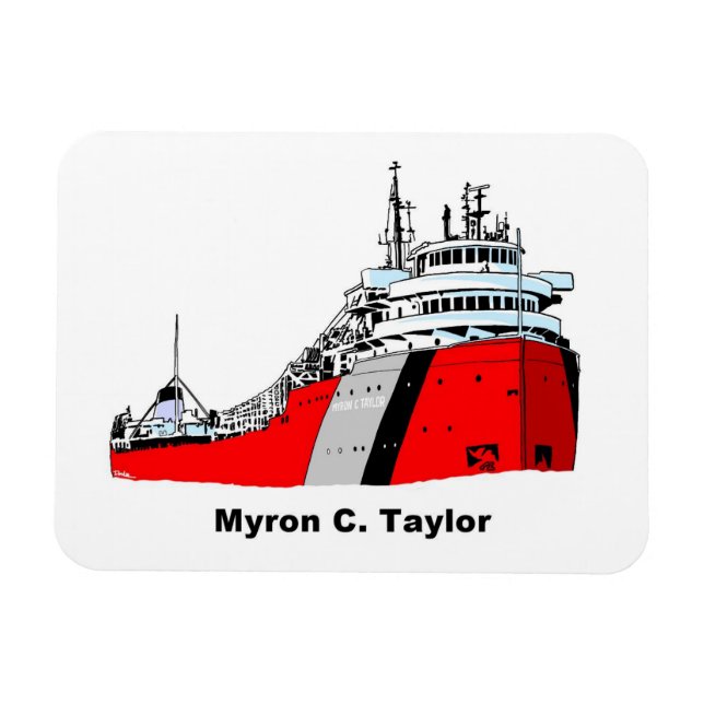 Freighter Myron C.Taylor Magnet (Horisontell)