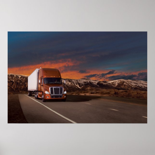 Freightliner Cascadia #20 Poster (Framsidan)