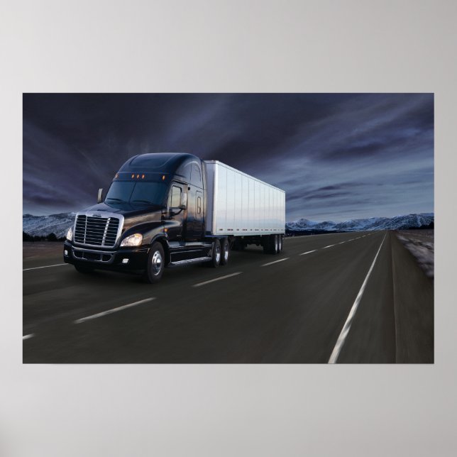 Freightliner Cascadia #21 Poster (Framsidan)