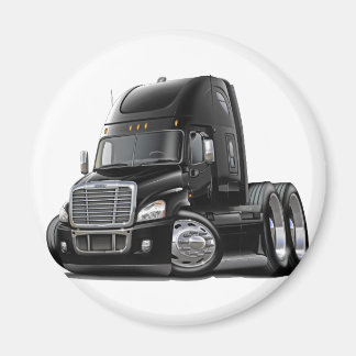 Freightliner Cascadia Black Lastbil Magnet