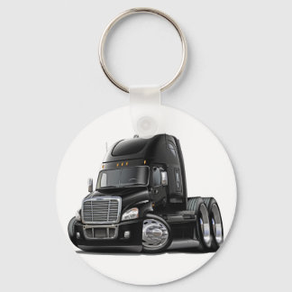 Freightliner Cascadia Black Lastbil Nyckelring