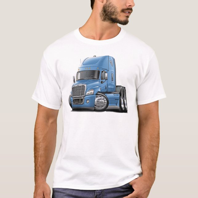 Freightliner Cascadia Lt Slösa Åka lastbil Tröja (Framsida)