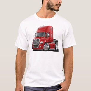 Freightliner Cascadia röd lastbil Tröja