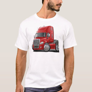 Freightliner Cascadia röd lastbil Tröja