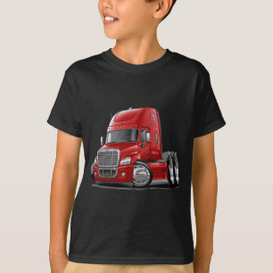 Freightliner Cascadia röd lastbil Tröja